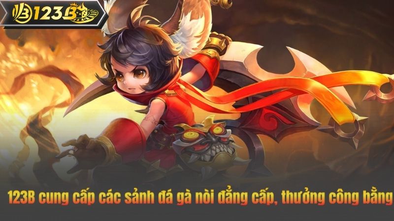 123B cung cấp các sảnh đá gà nòi đẳng cấp, thưởng công bằng