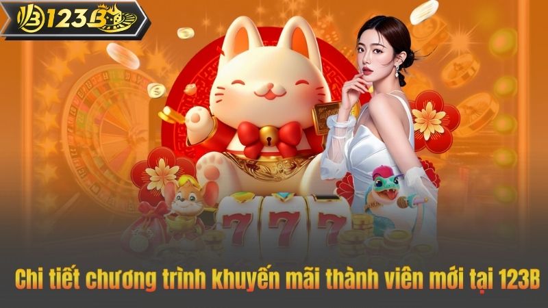 Chi tiết chương trình khuyến mãi thành viên mới tại 123B