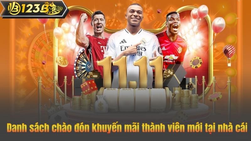 Danh sách chào đón khuyến mãi thành viên mới tại nhà cái
