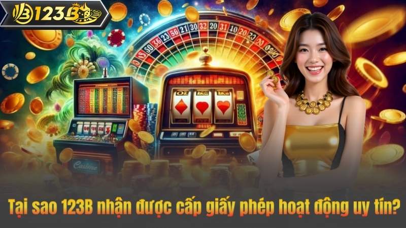 Tại sao 123B nhận được cấp giấy phép hoạt động uy tín?